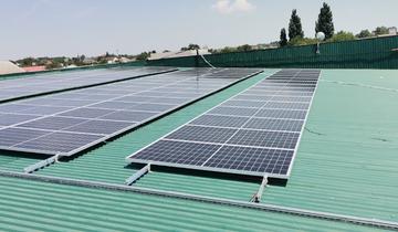Сетевая солнечная электростанция 32 кВт в станице Выселки