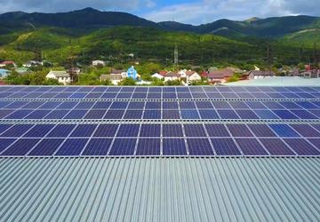 Сетевая солнечная электростанция 61.2 кВт в г. Новороссийске